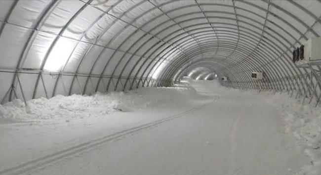 气膜滑雪赛道